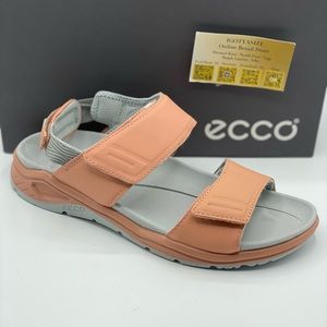 ECCO X-TRINSIC LEATHER SANDAL (10-10.5) PINK‎